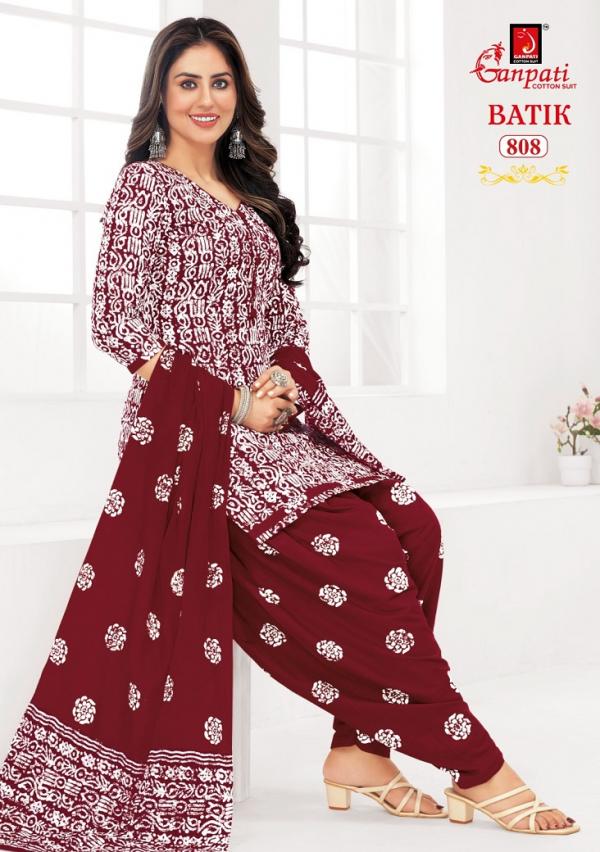 Ganpati Batik Patiyala Vol-8 – Dress Material